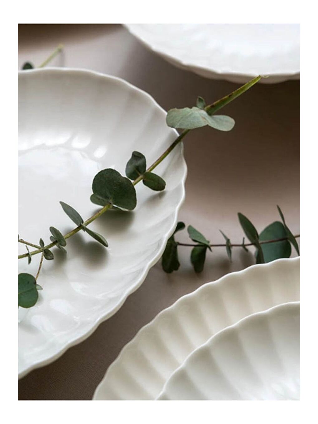 Bone Luz Form Yemek Takımı Beyaz 24 Parça 6 Kişilik-4