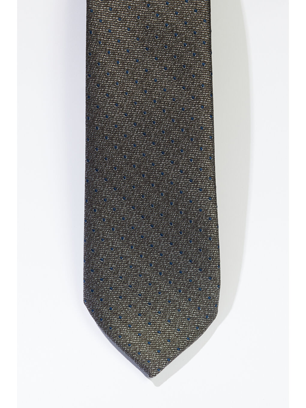 Erkek Gri-Mavi Desenli Kravat-1
