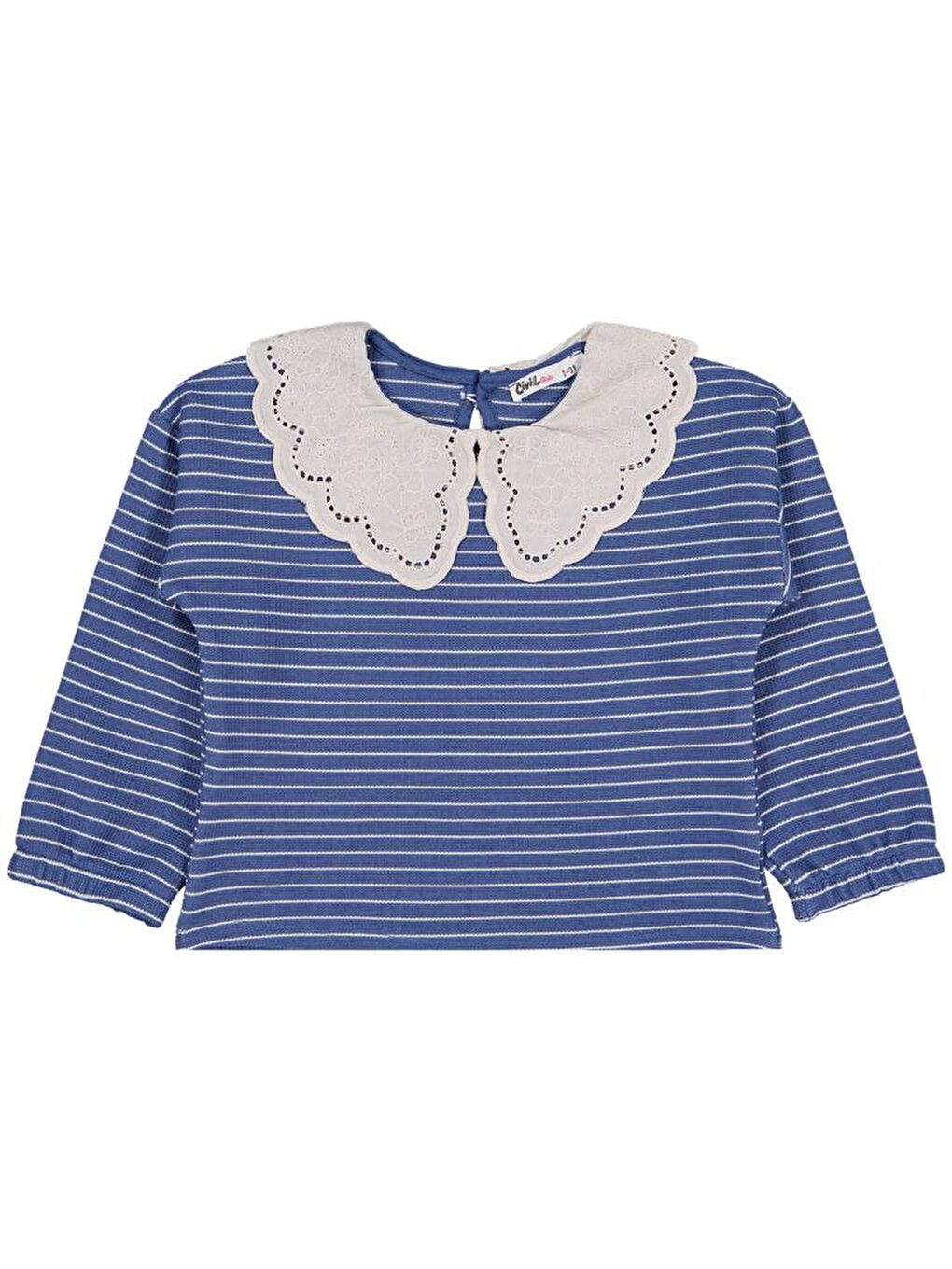 Petrol Girls Çizgili 2-5 Yaş Sweatshirt