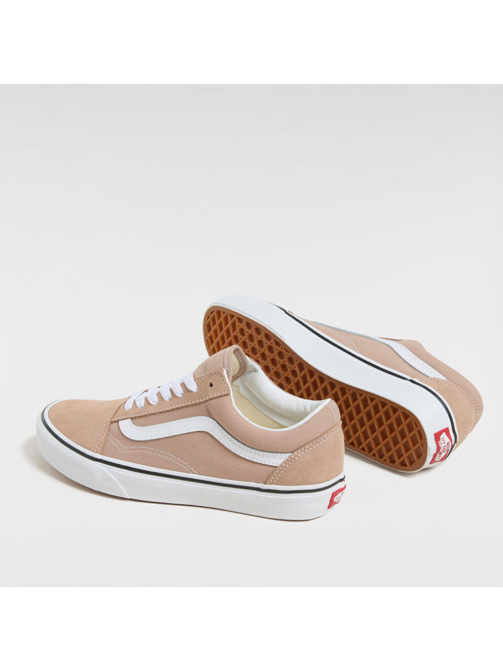 Old Skool Kadın Bej Sneaker-2