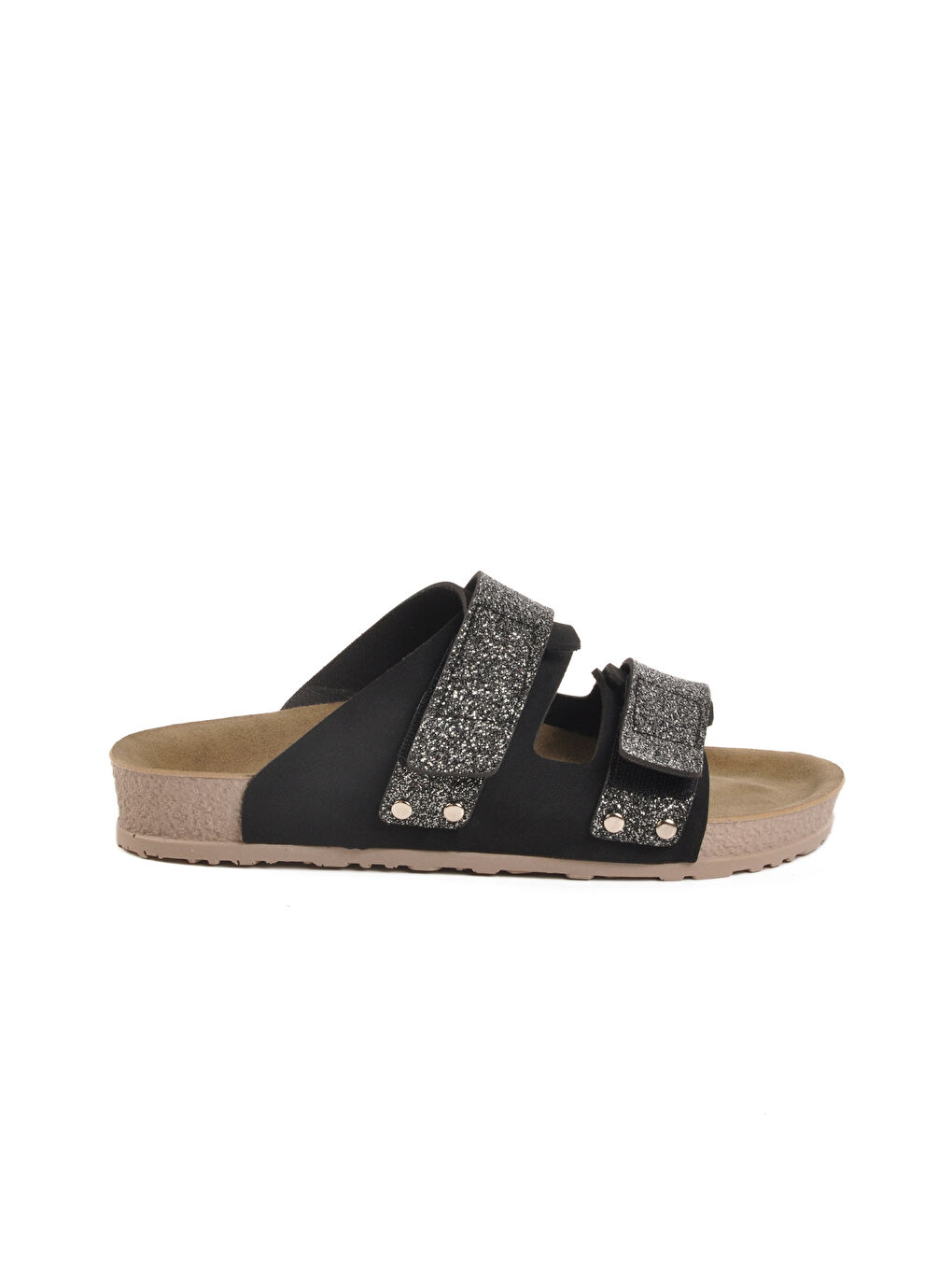 Siyah Hafif Cırtlı Kadın Terlik 20-009 Z