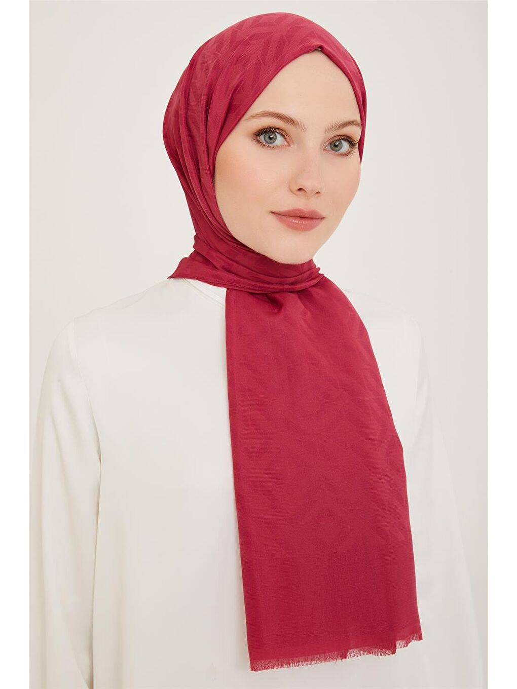 Pembe Trend Pera Şal 1 4874