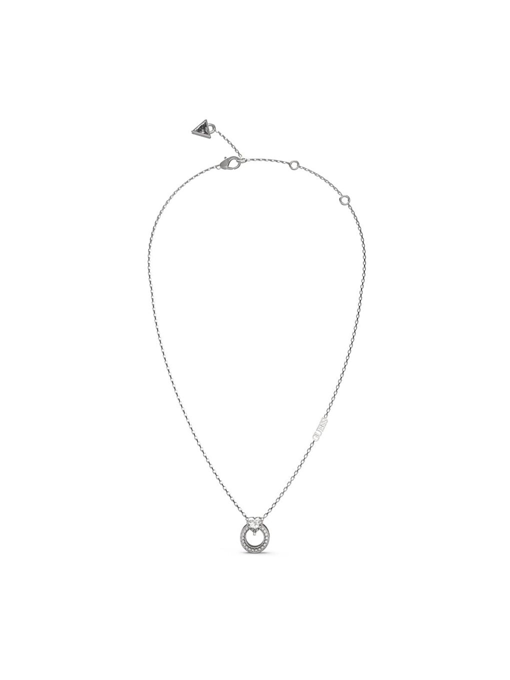 Gri JGUJUBN04662JWRHTU Kalpli Kadın Kolye