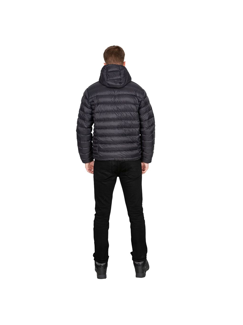 Whitman II - Down Jacket Erkek Siyah Şişme Mont-4