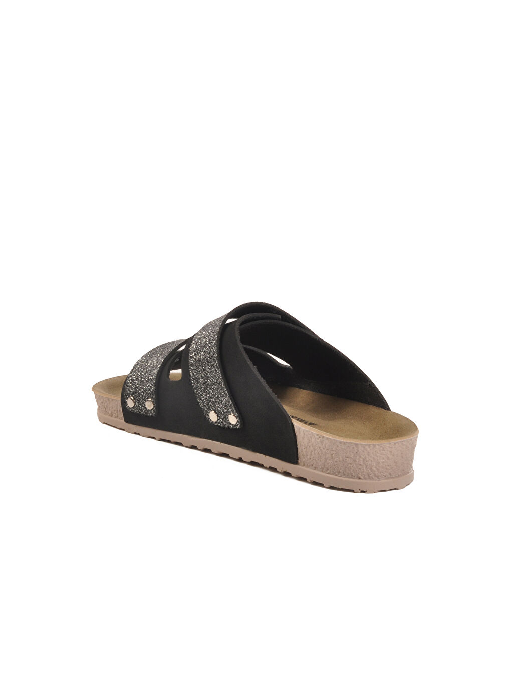 Siyah Hafif Cırtlı Kadın Terlik 20-009 Z-3