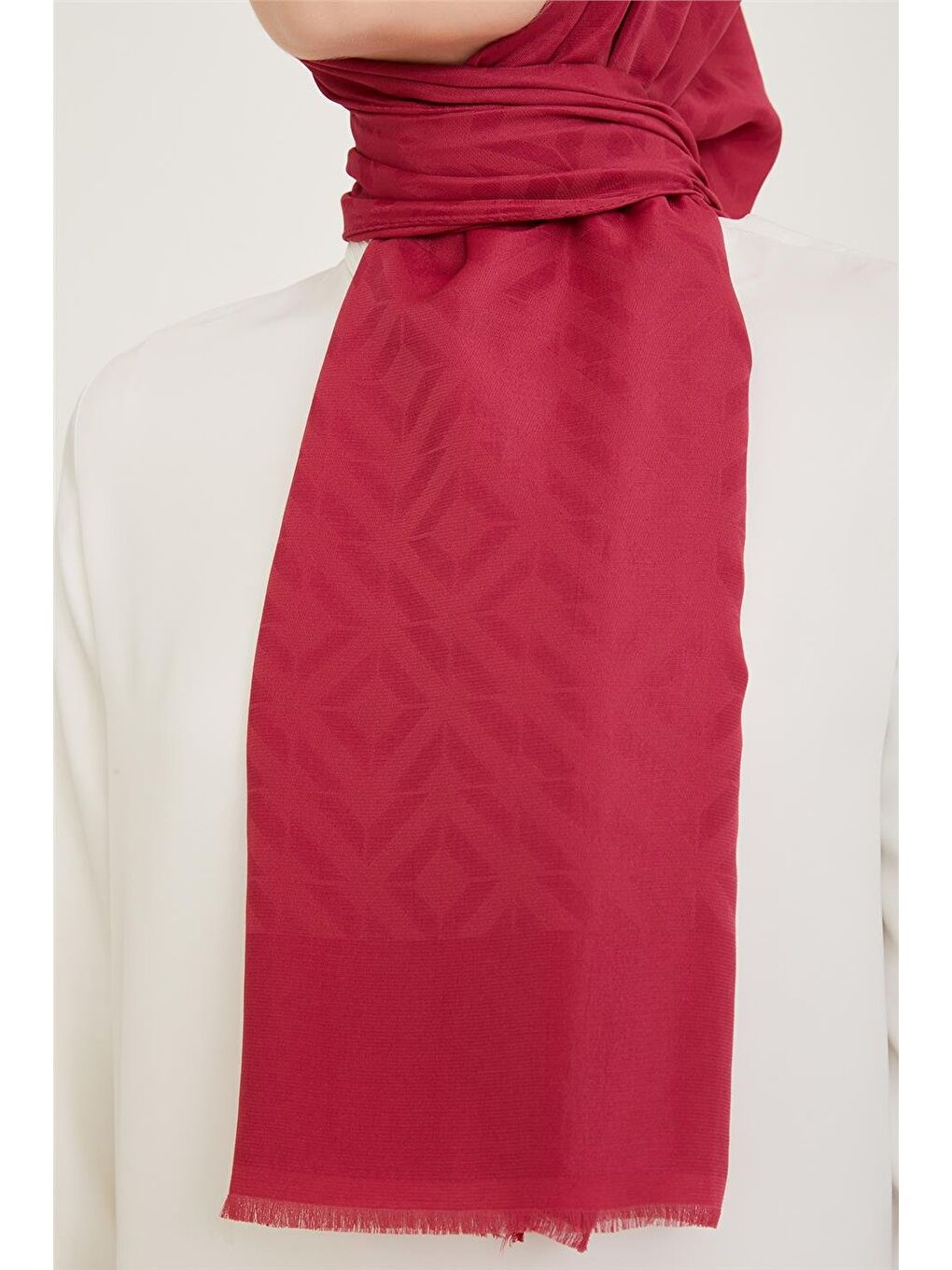 Pembe Trend Pera Şal 1 4874-1