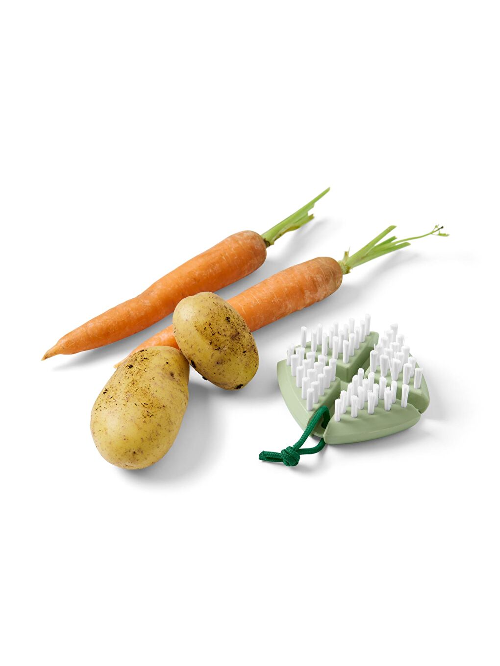 Renksiz Sebze ve Meyve Fırçası-2