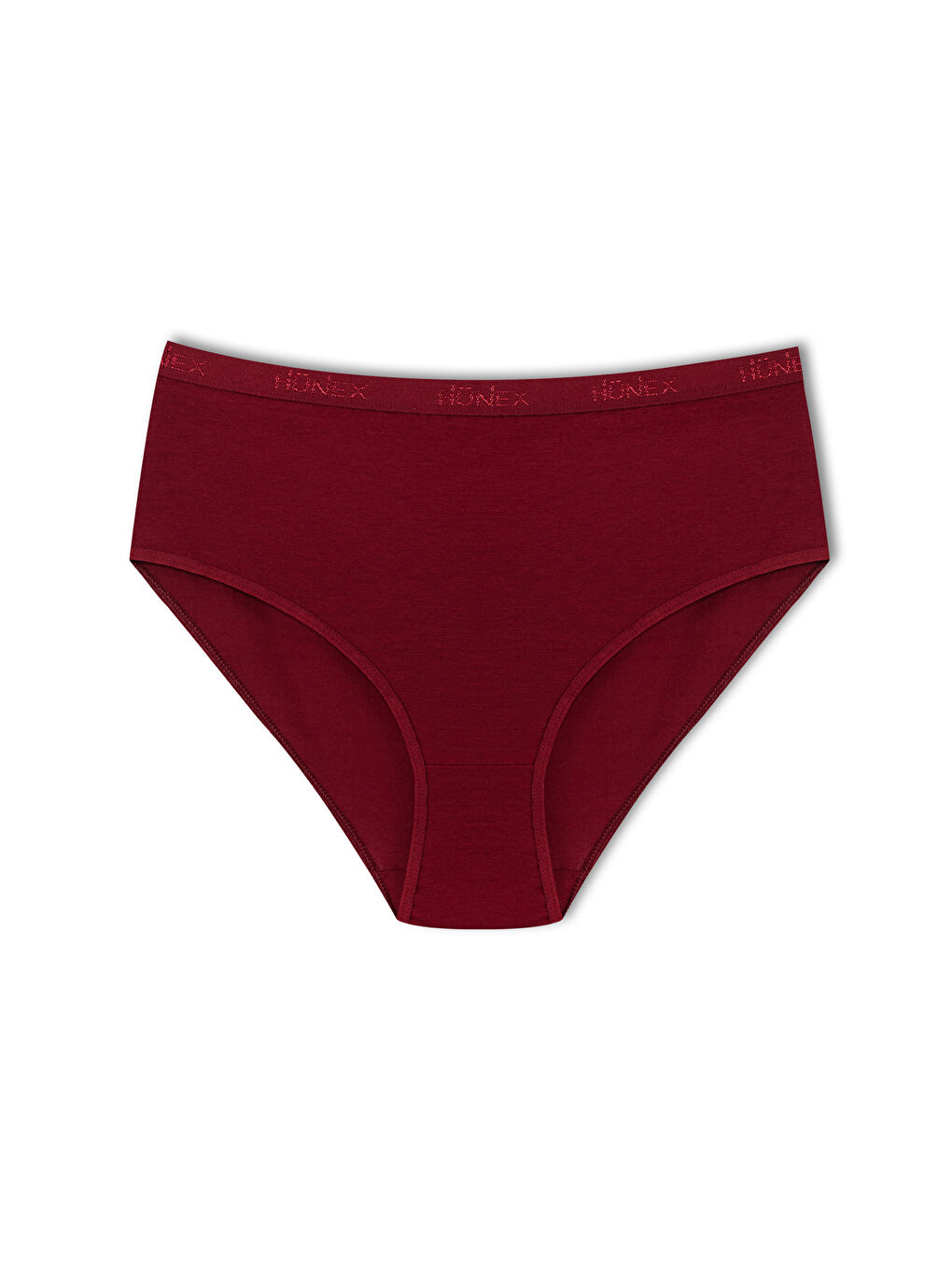 Karışık Pamuklu Beli Lastikli Yüksek Bel Büyük Beden Kadın Külot 5'li Paket-2