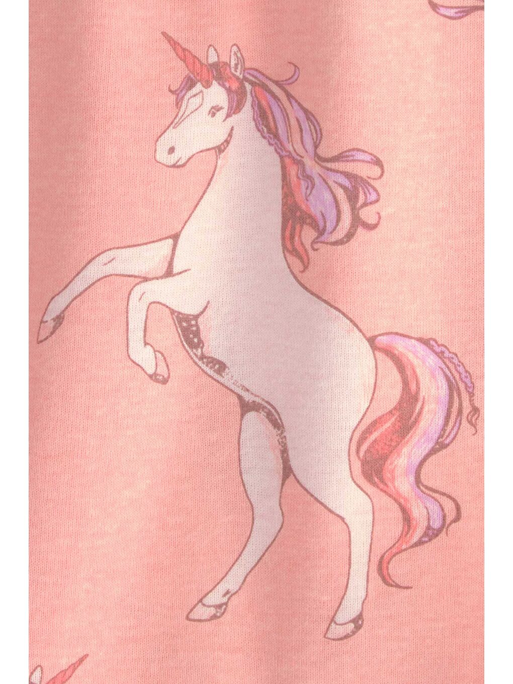 Karışık Kız Çocuk Pijama Set 6 Yaş-8 Yaş Çok Renkli-2