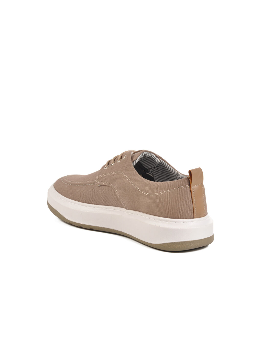 Bej Vizon Keten Hafif Erkek Casual Ayakkabı 486 M-3