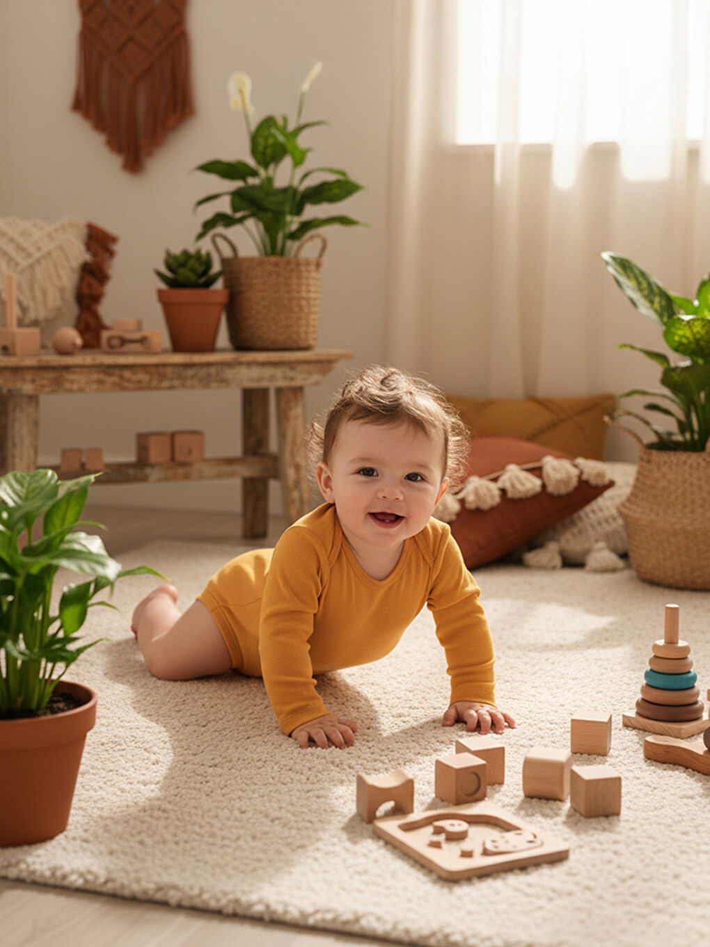 Mavi %100 Pamuklu 5'li Baskısız Çıtçıtlı Bebek Body Zıbın MV-5