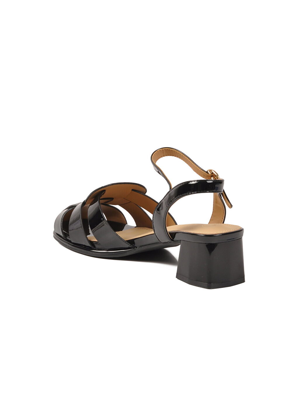 Siyah Özel Topuklu Kadın Abiye Ayakkabı 26Y492 G-3