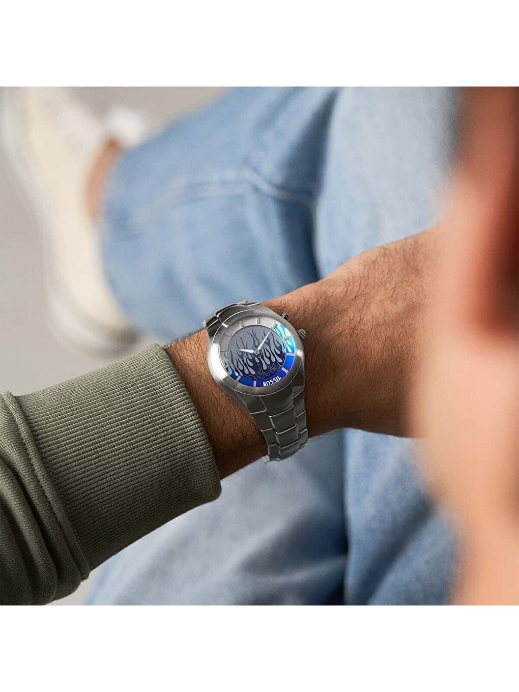 Gri FLE1234 Big Tic Limited Edition Kol Saati-7