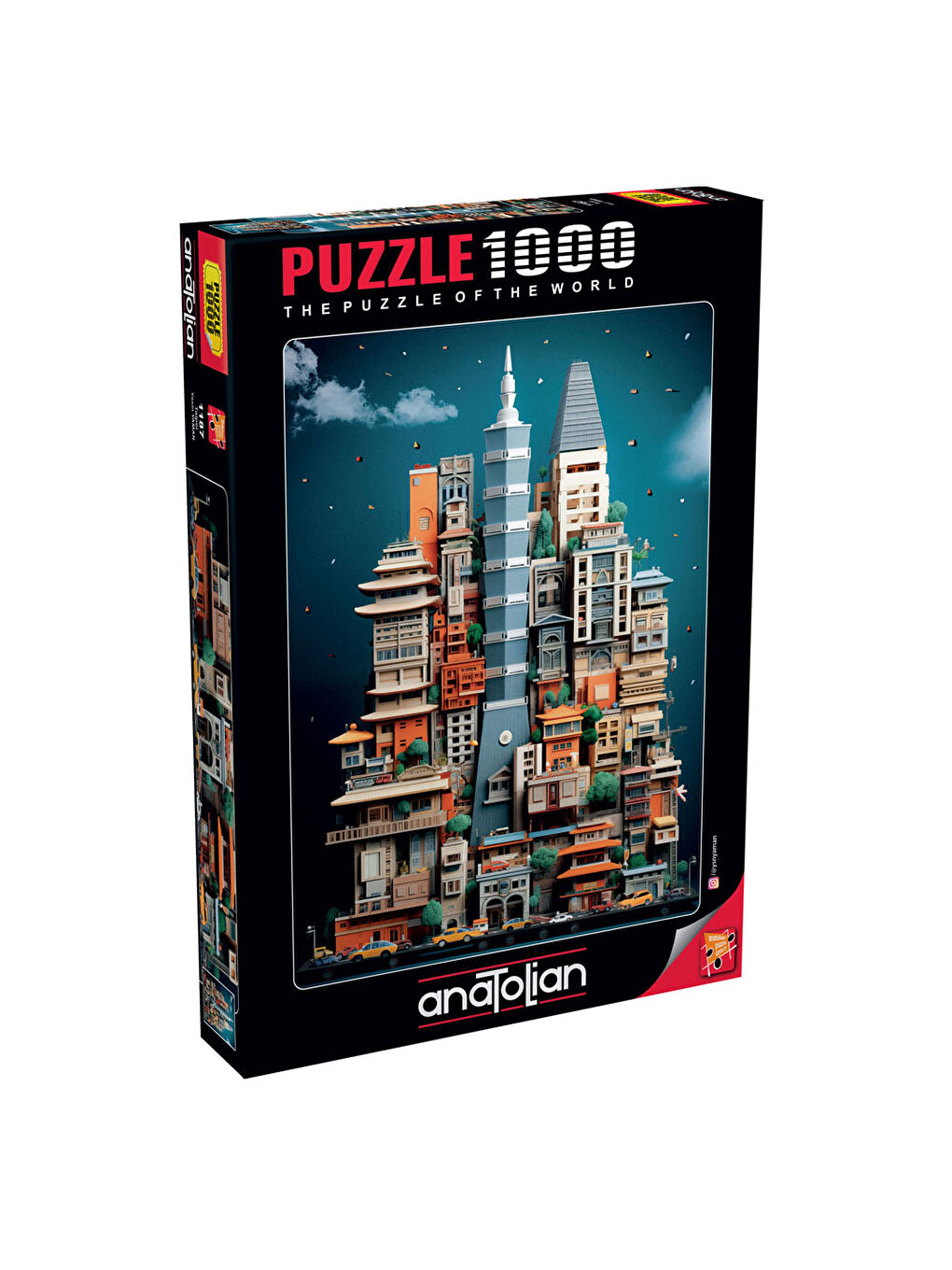 Puzzle 1000 Parça Taipei 1187