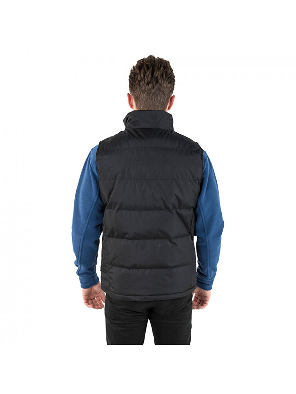 Clasp - Padded Gilet Erkek Siyah Şişme Yelek-2