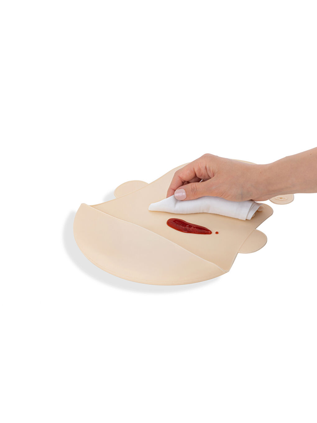 901 Silikon Önlük Ekru-2