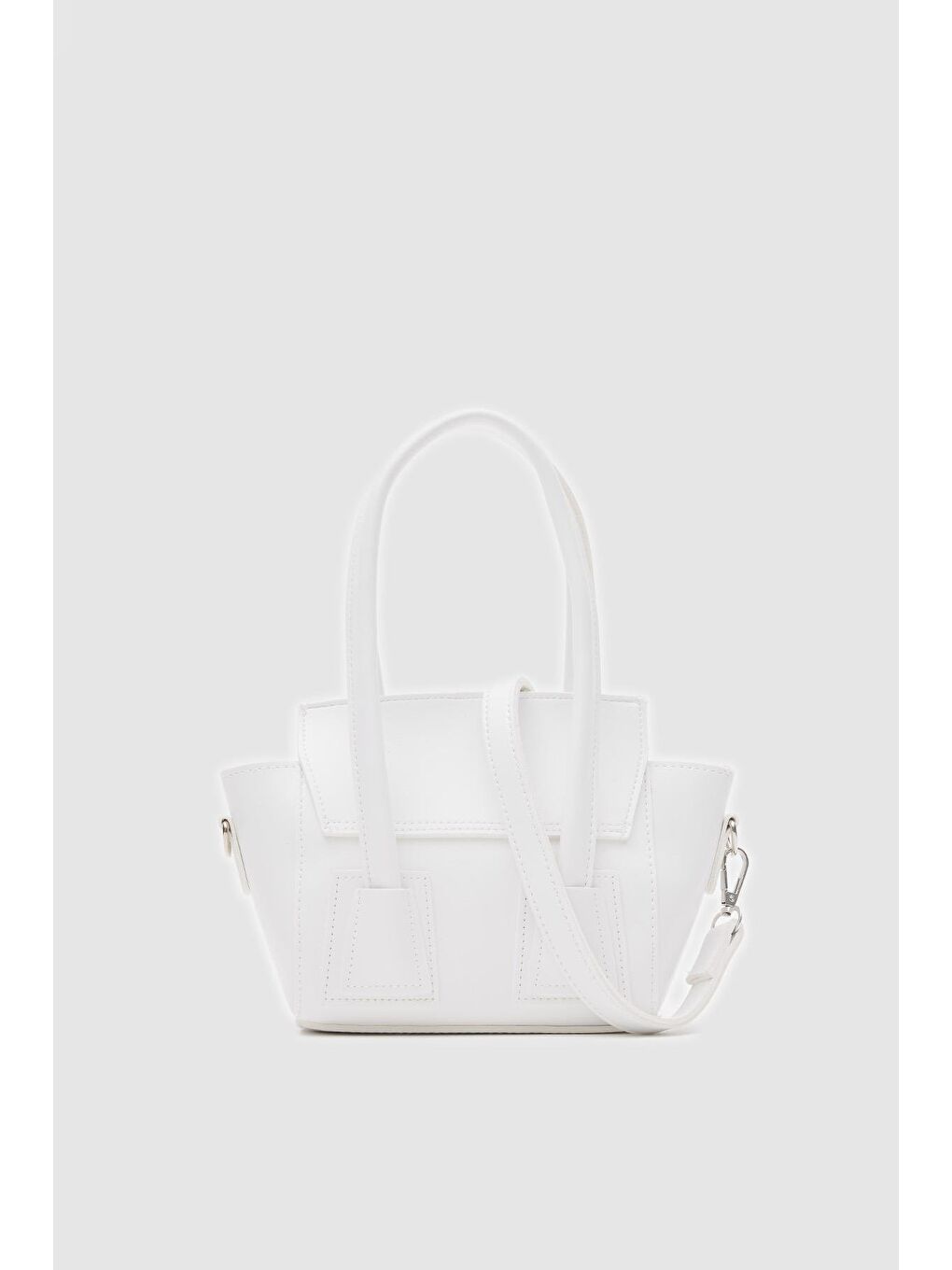 Mofy El Ve Çapraz Çanta Beyaz-1