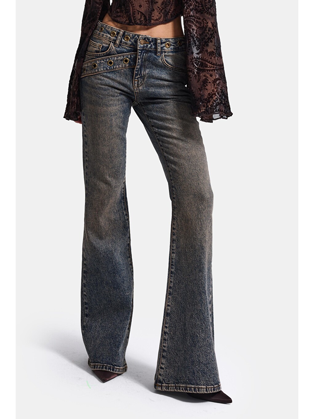 Mavi Kadın Tint 4w6-9 Flare Fit Komfort Kumaş Tasarım Denim Jean-3