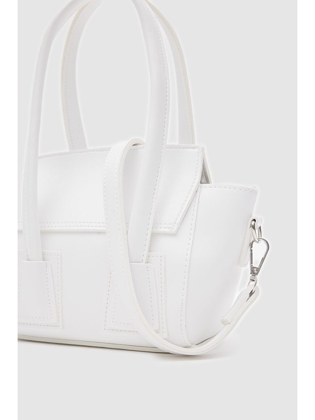 Mofy El Ve Çapraz Çanta Beyaz-2