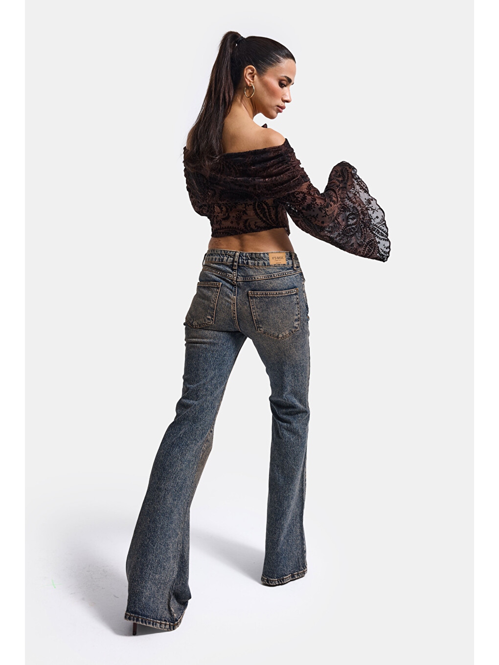 Mavi Kadın Tint 4w6-9 Flare Fit Komfort Kumaş Tasarım Denim Jean-4