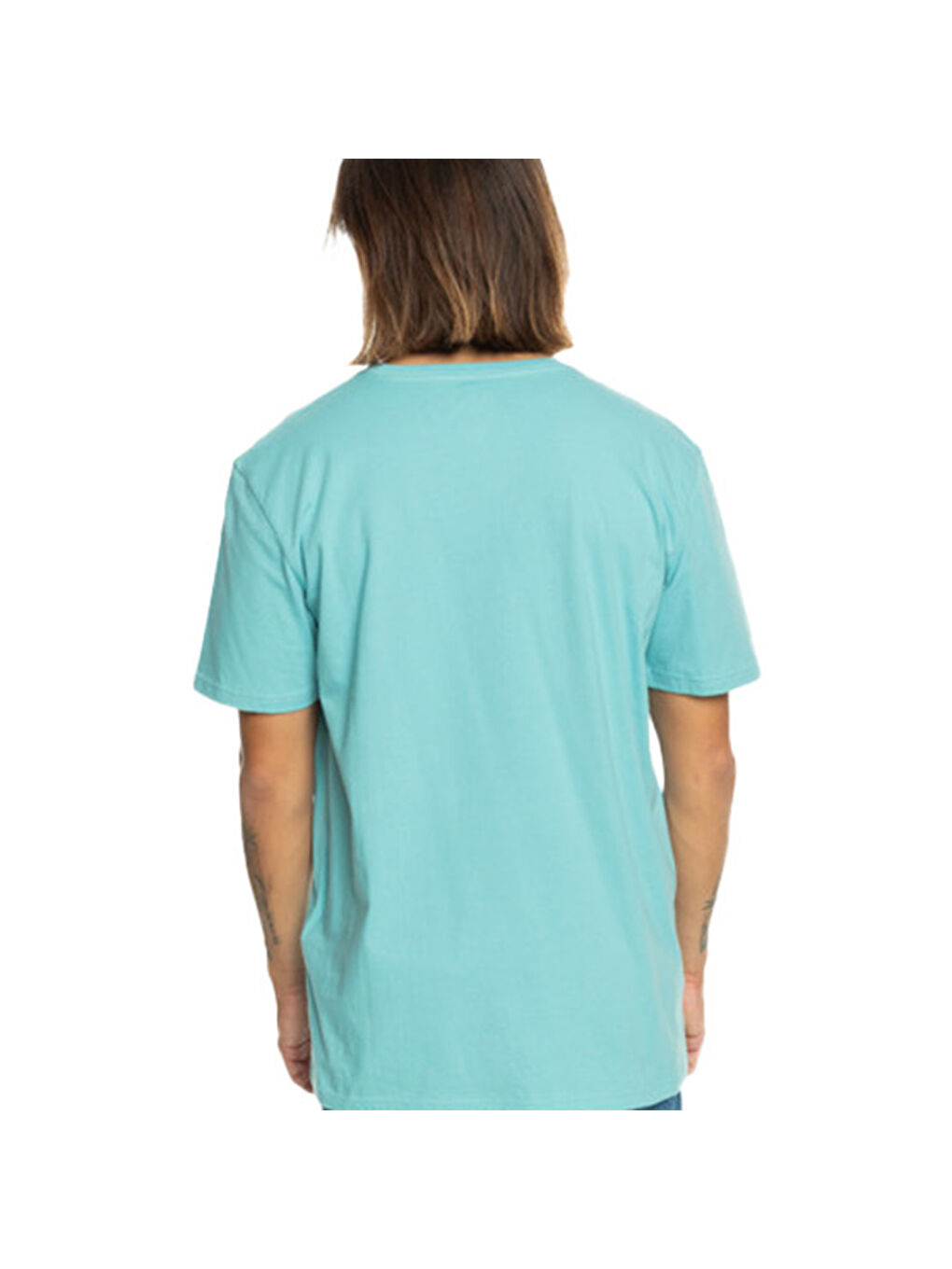 Turkuaz Omni Fill Erkek Mavi Tişört-2