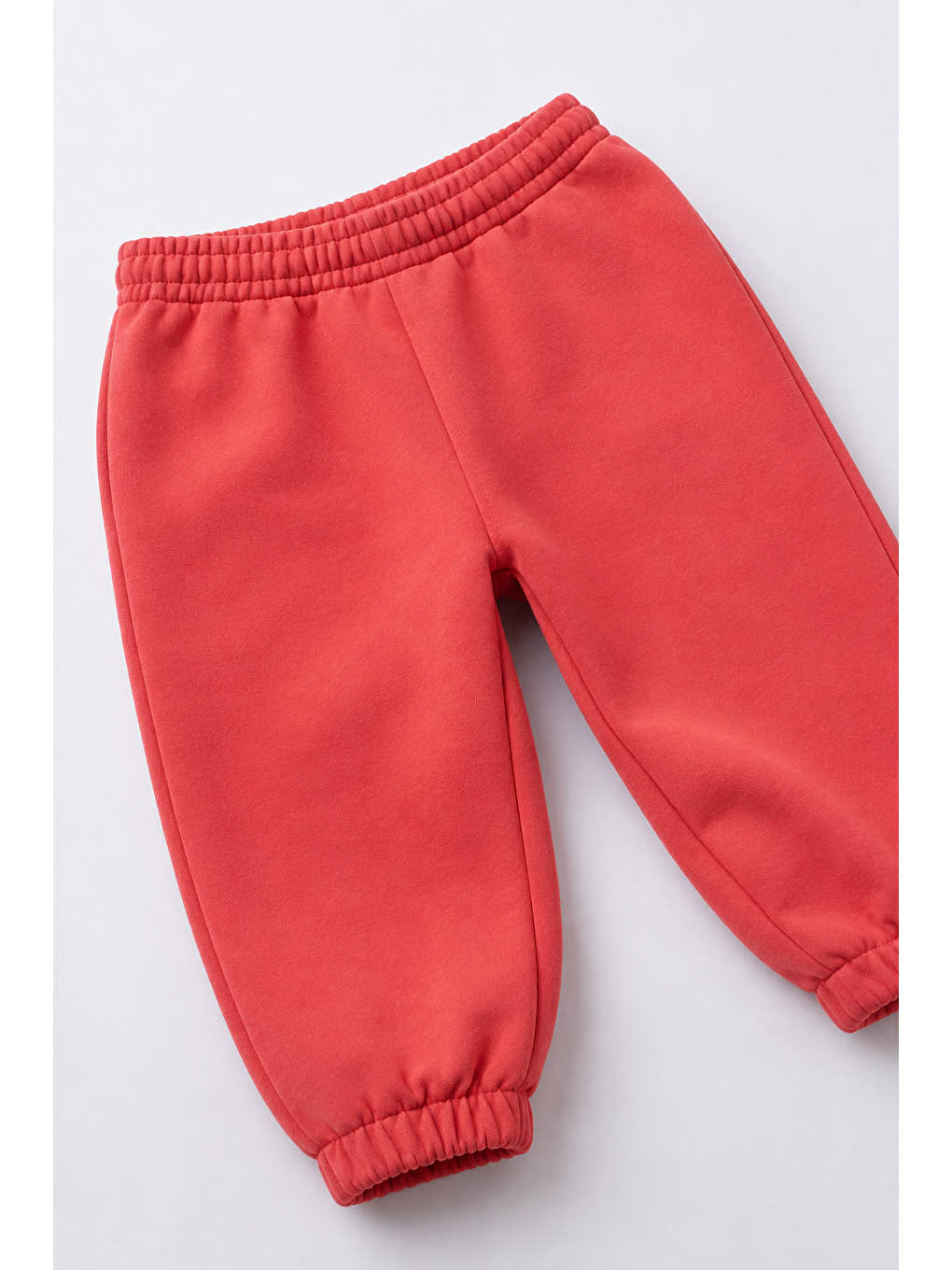 Çocuk Kırmızı Basic Sweatshirt Ve Eşofman Altı Takımı-1