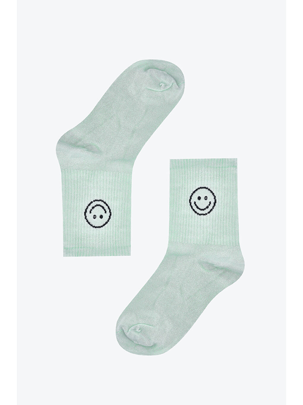 Yeşil Yaşil Smile Bamboo Soket Çorap