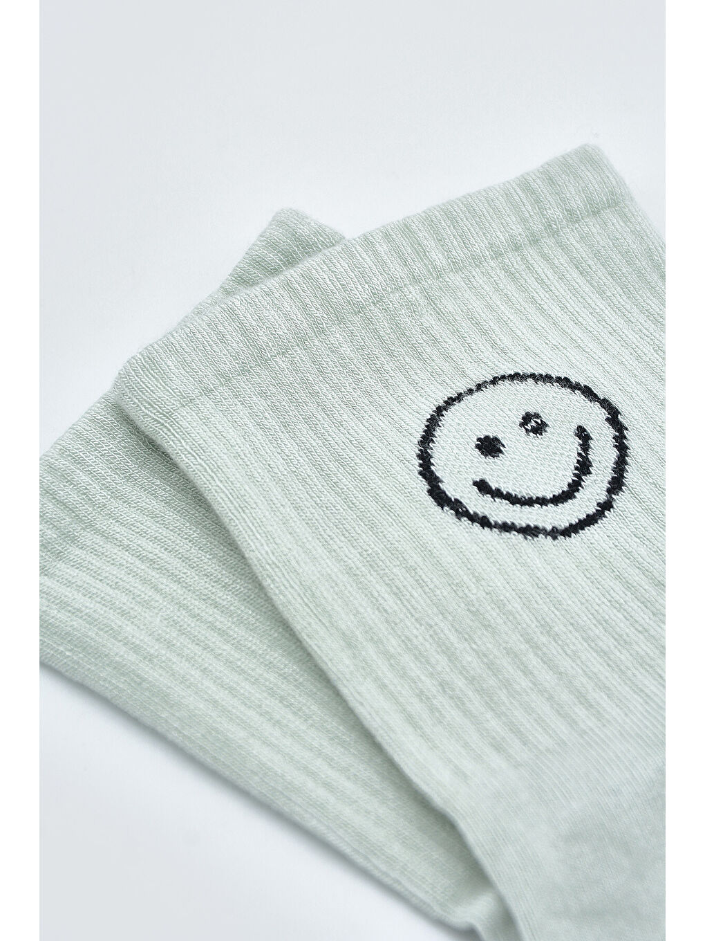 Yeşil Yaşil Smile Bamboo Soket Çorap-1