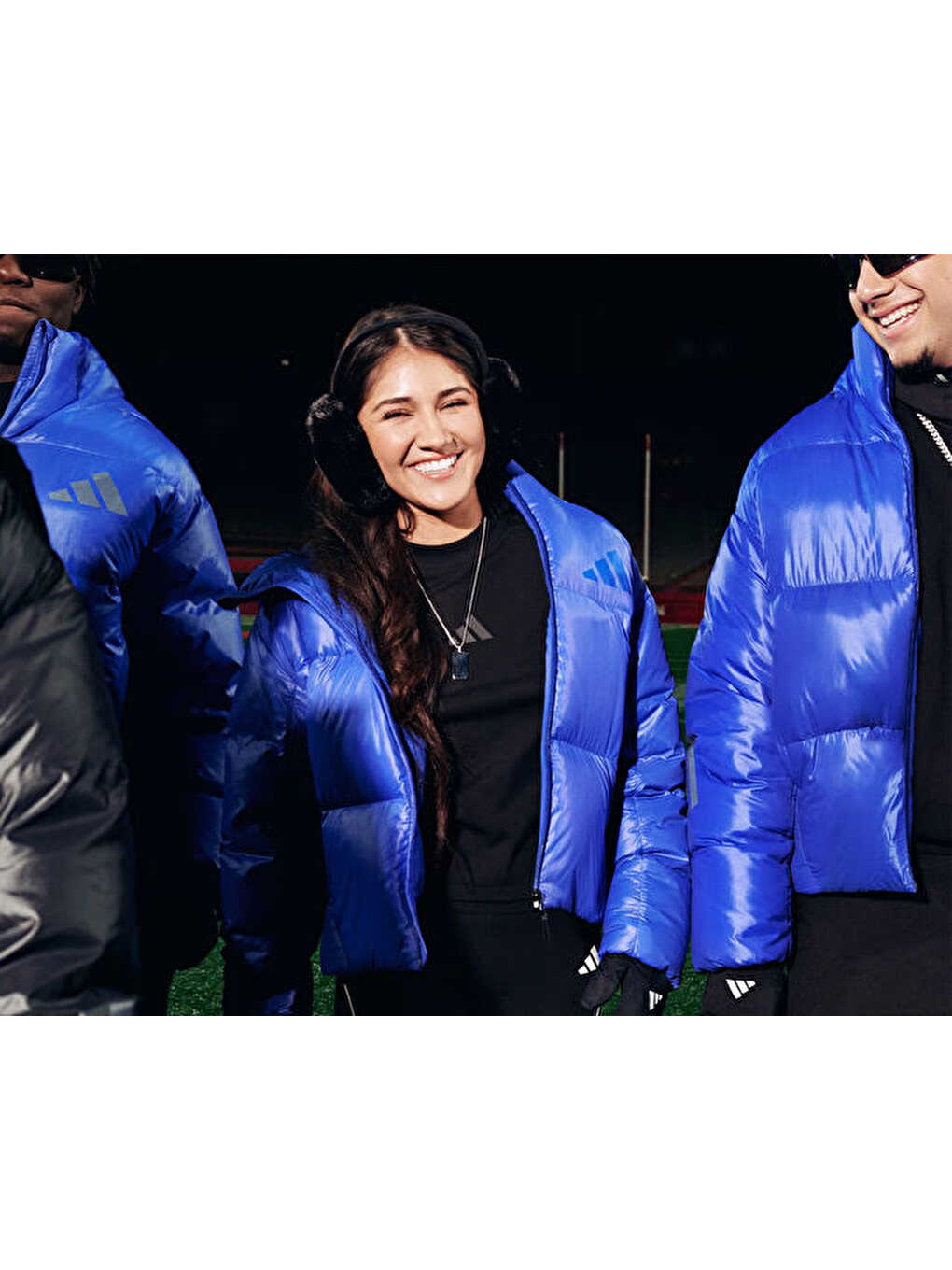 W Z.n.e. Puffer Kadın Outdoor Mont Jw1517 Mavi-1