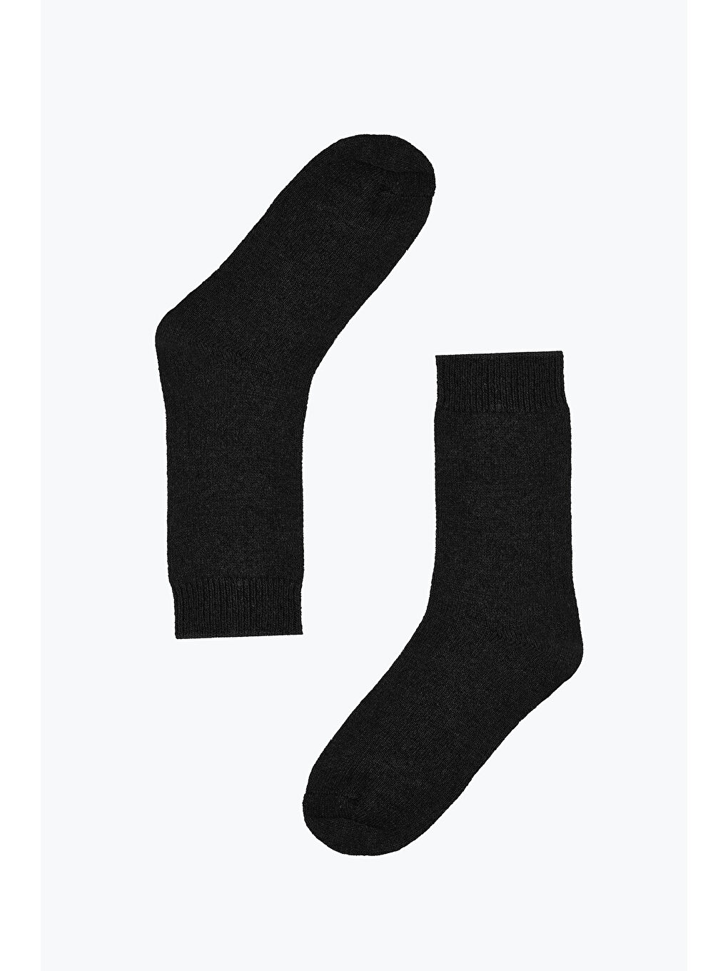 Siyah Purista Soft Uzun Soket Çorap