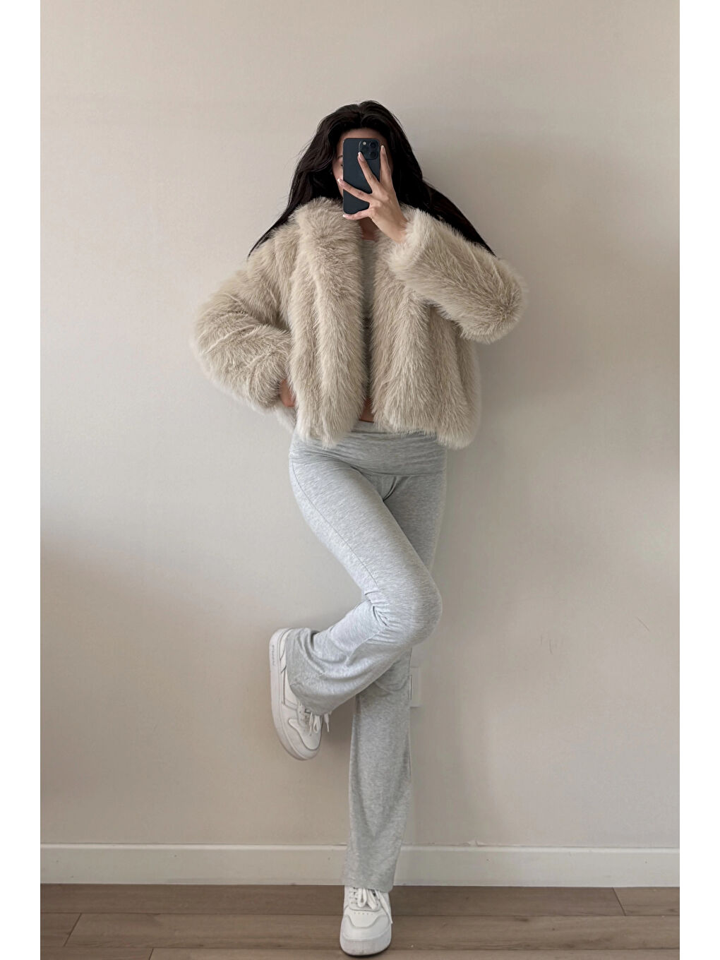 Kadın Bej Astarlı Kürk 1773-2