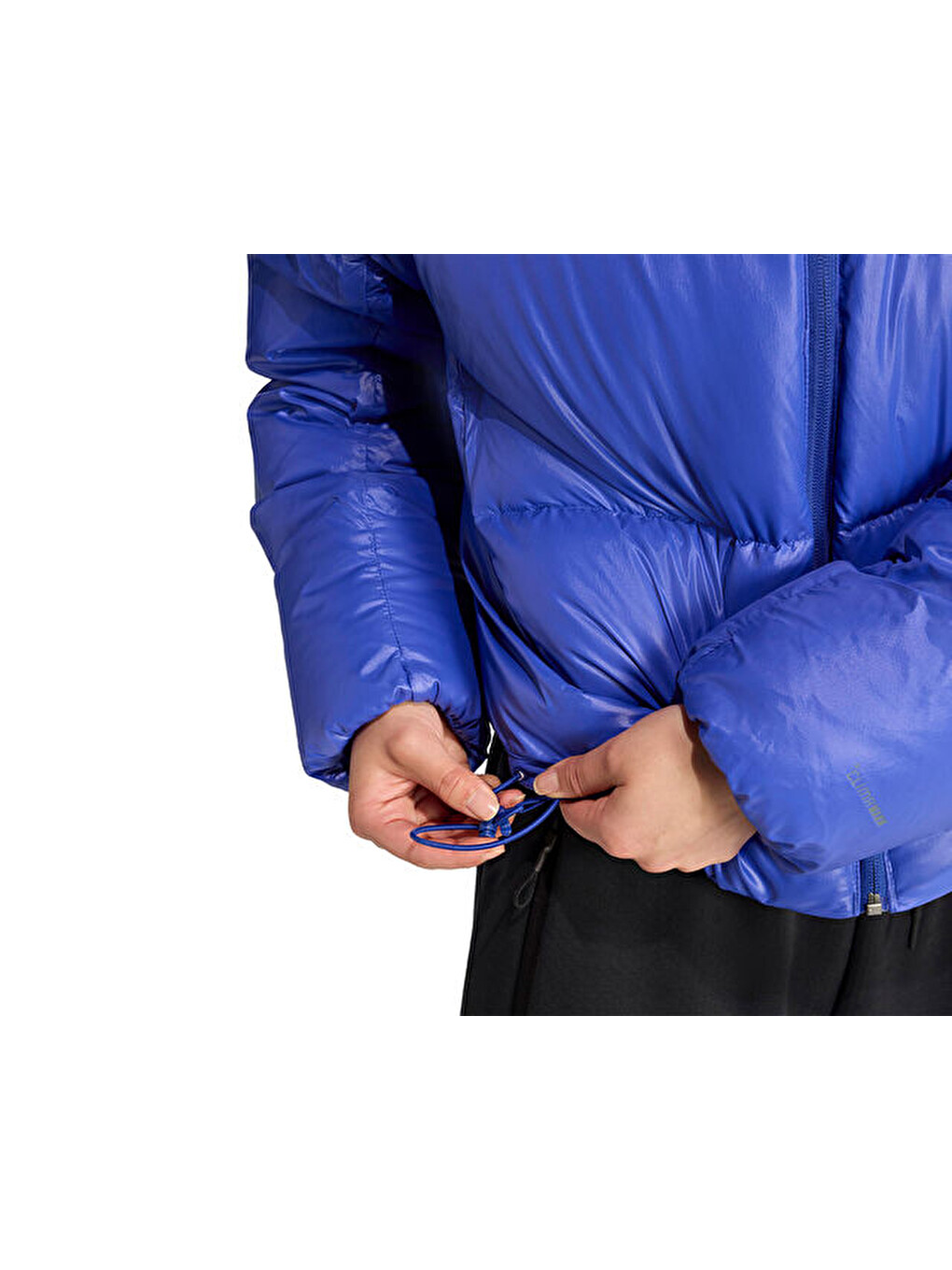 W Z.n.e. Puffer Kadın Outdoor Mont Jw1517 Mavi-5