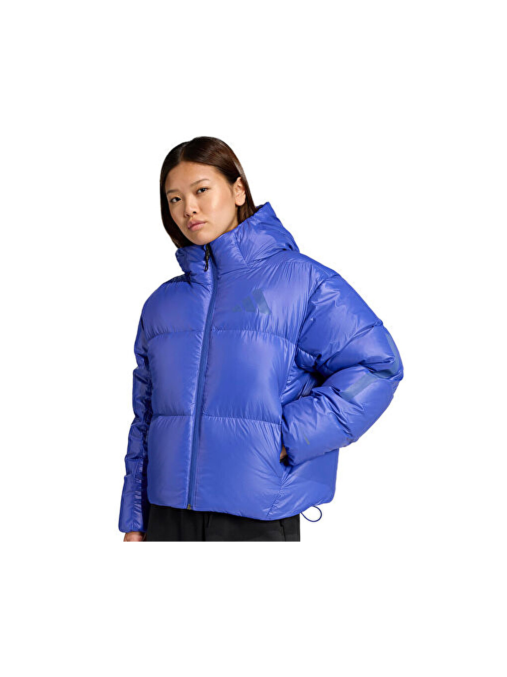 W Z.n.e. Puffer Kadın Outdoor Mont Jw1517 Mavi-6