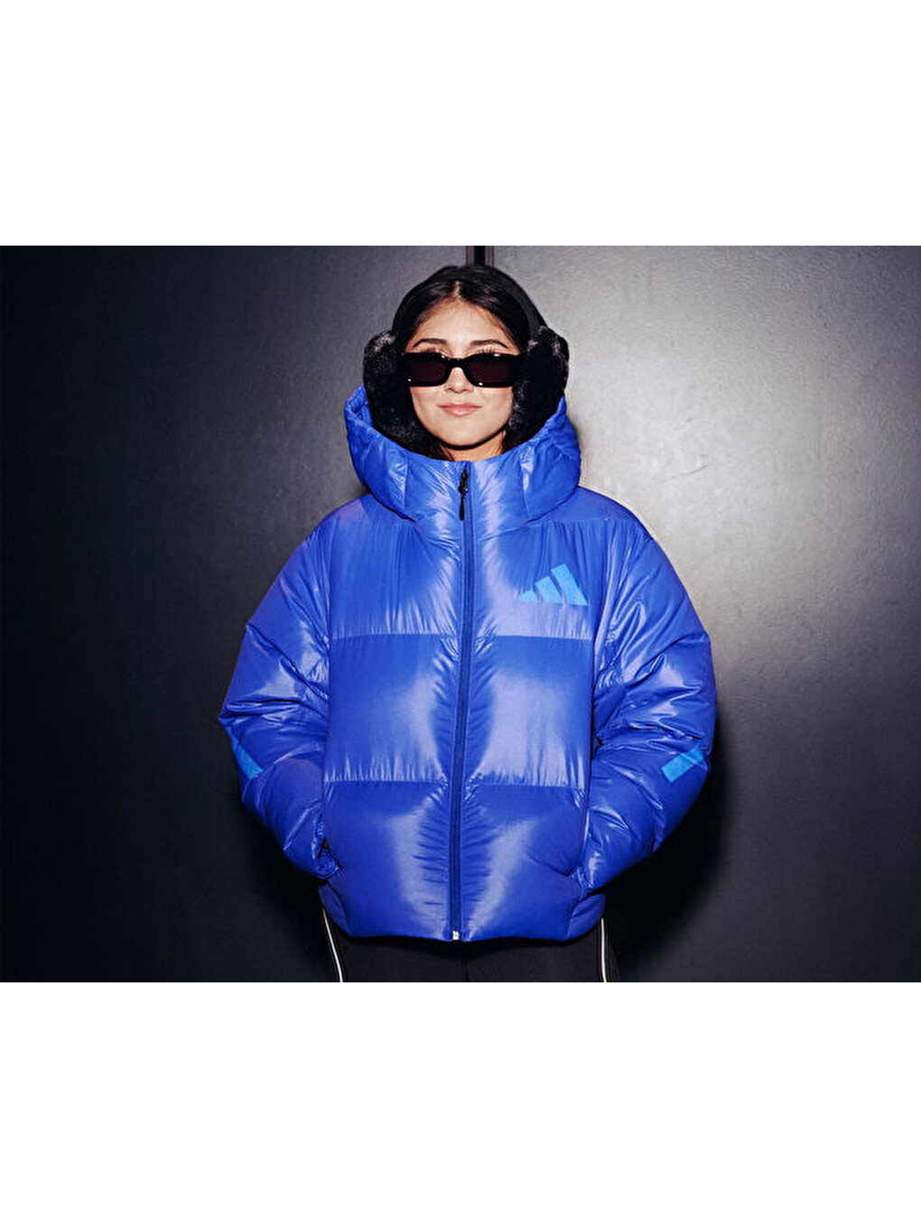 W Z.n.e. Puffer Kadın Outdoor Mont Jw1517 Mavi-10
