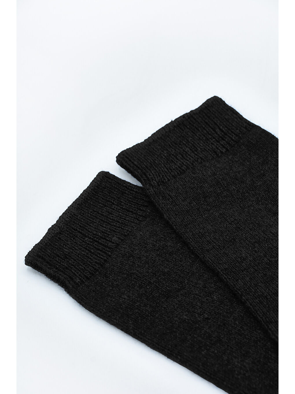 Siyah Purista Soft Uzun Soket Çorap-1
