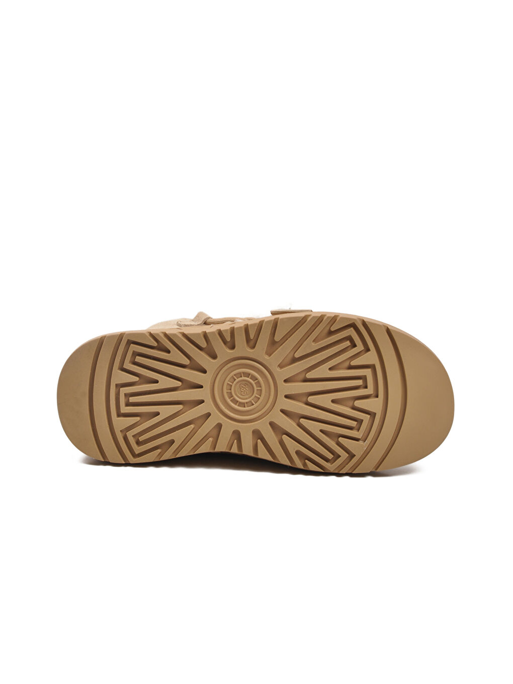 Bej Süet İçi Kürklü Soğuğa Dirençli Kaymaz Kadın Bot Tape Z-4