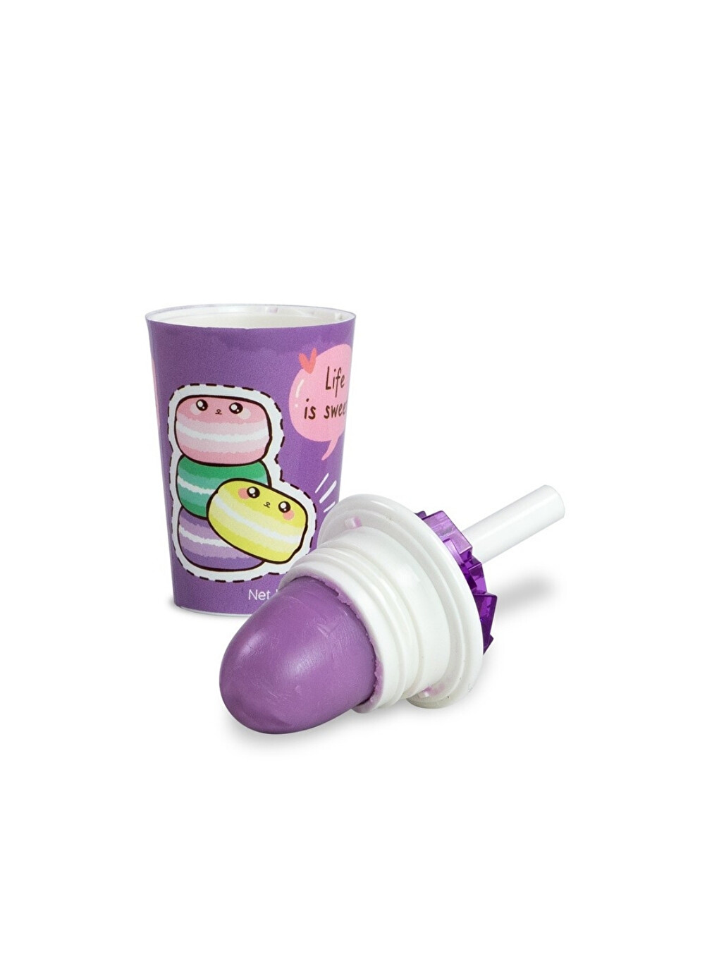 Lila Sweet Soda Figür Kız Çocuk Dudak Balm-1