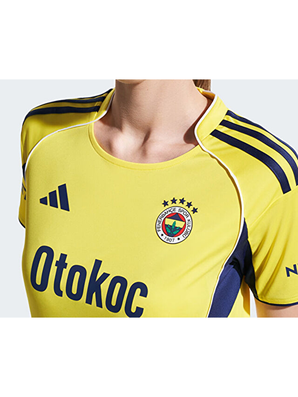 Fen A Jsy W Kadın Fenerbahçe 25/26 Deplasman Forması Kd7317 Sarı-4