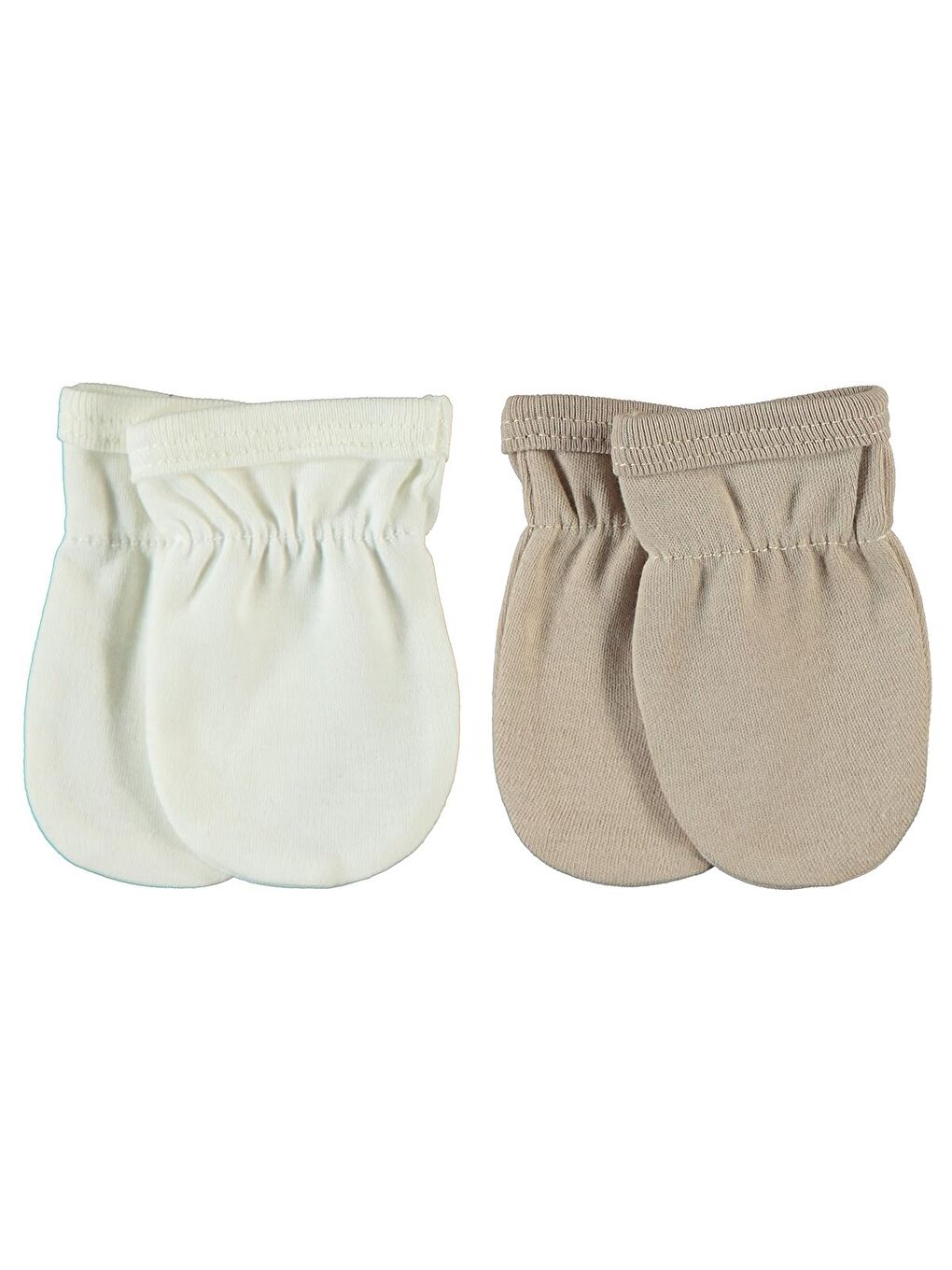 Baby Düz 2 Li Eldiven - Bej Standart