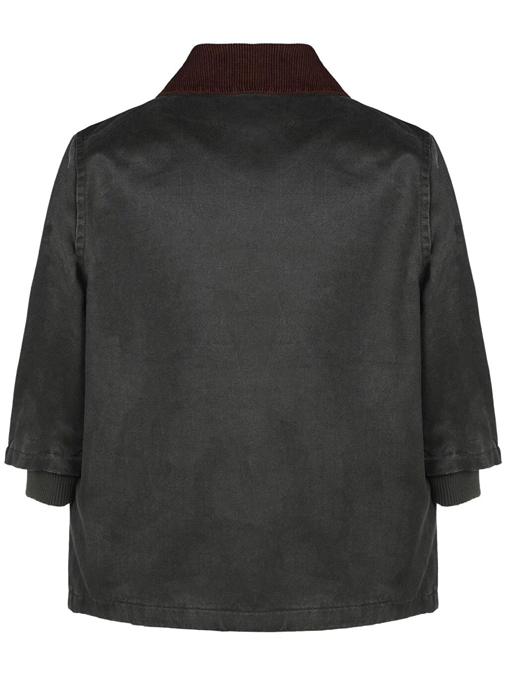 Boys Gömlek Yakalı 6-9 Yaş Mont - Haki-1