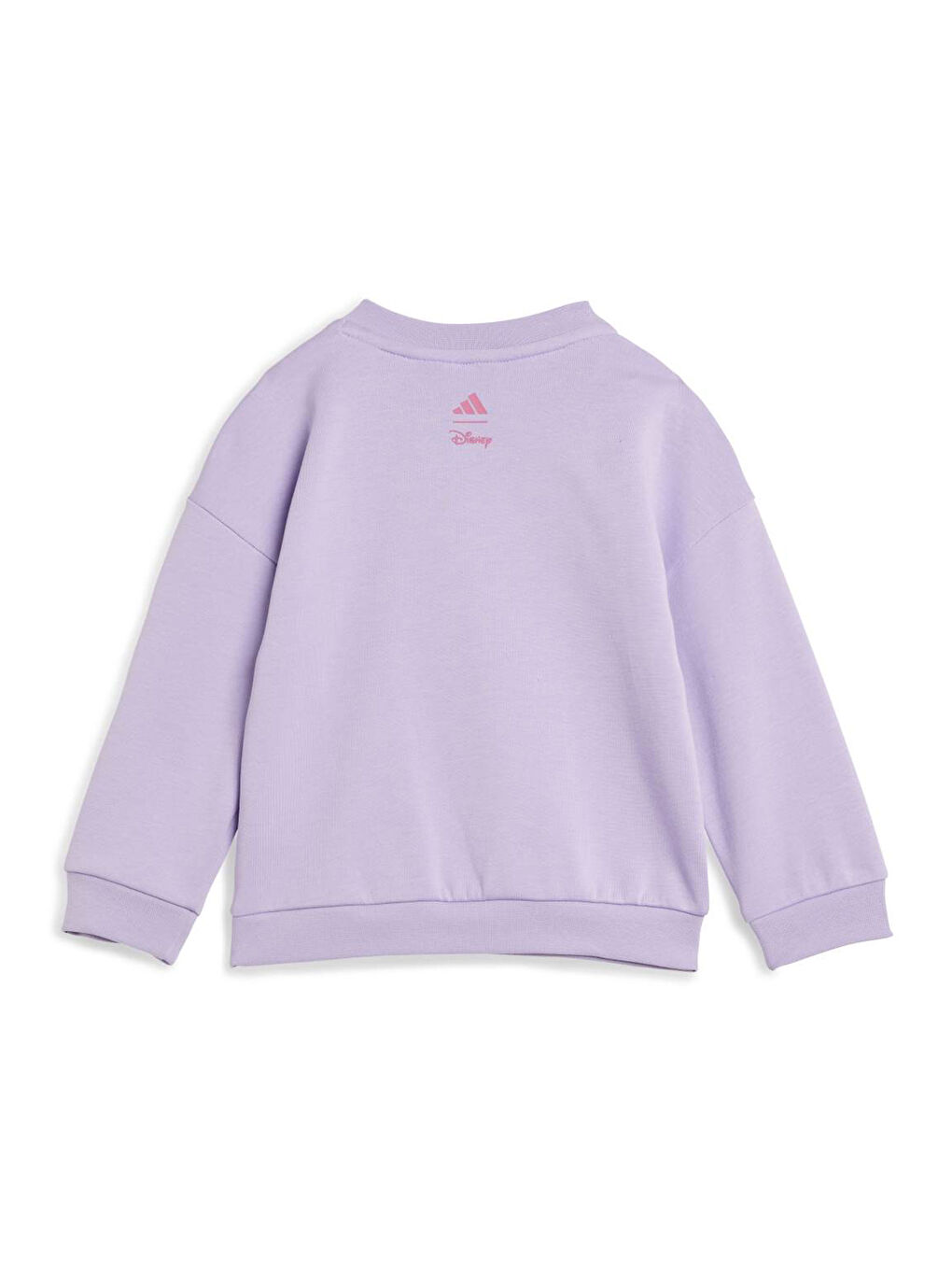 Pembe Disney Minnie Mouse Jogger Bebek Bisiklet Yaka Eşofman Takımı-1