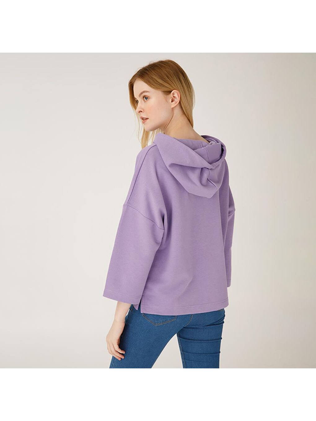 Mor Nature Doğa Kadın Sweatshirt-6