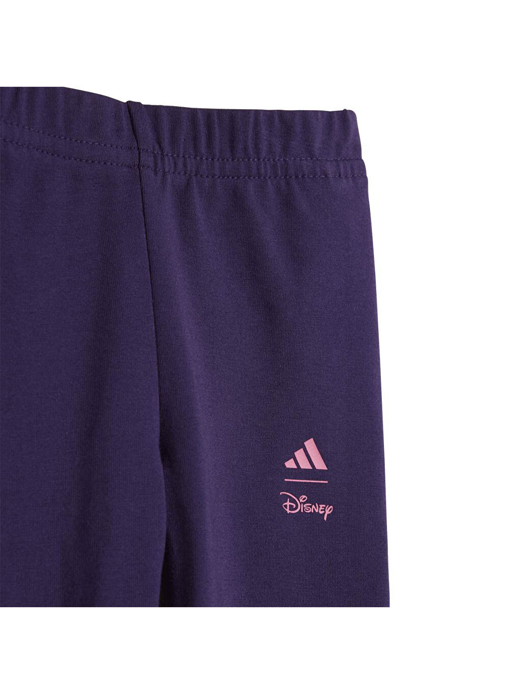 Pembe Disney Minnie Mouse Jogger Bebek Bisiklet Yaka Eşofman Takımı-3