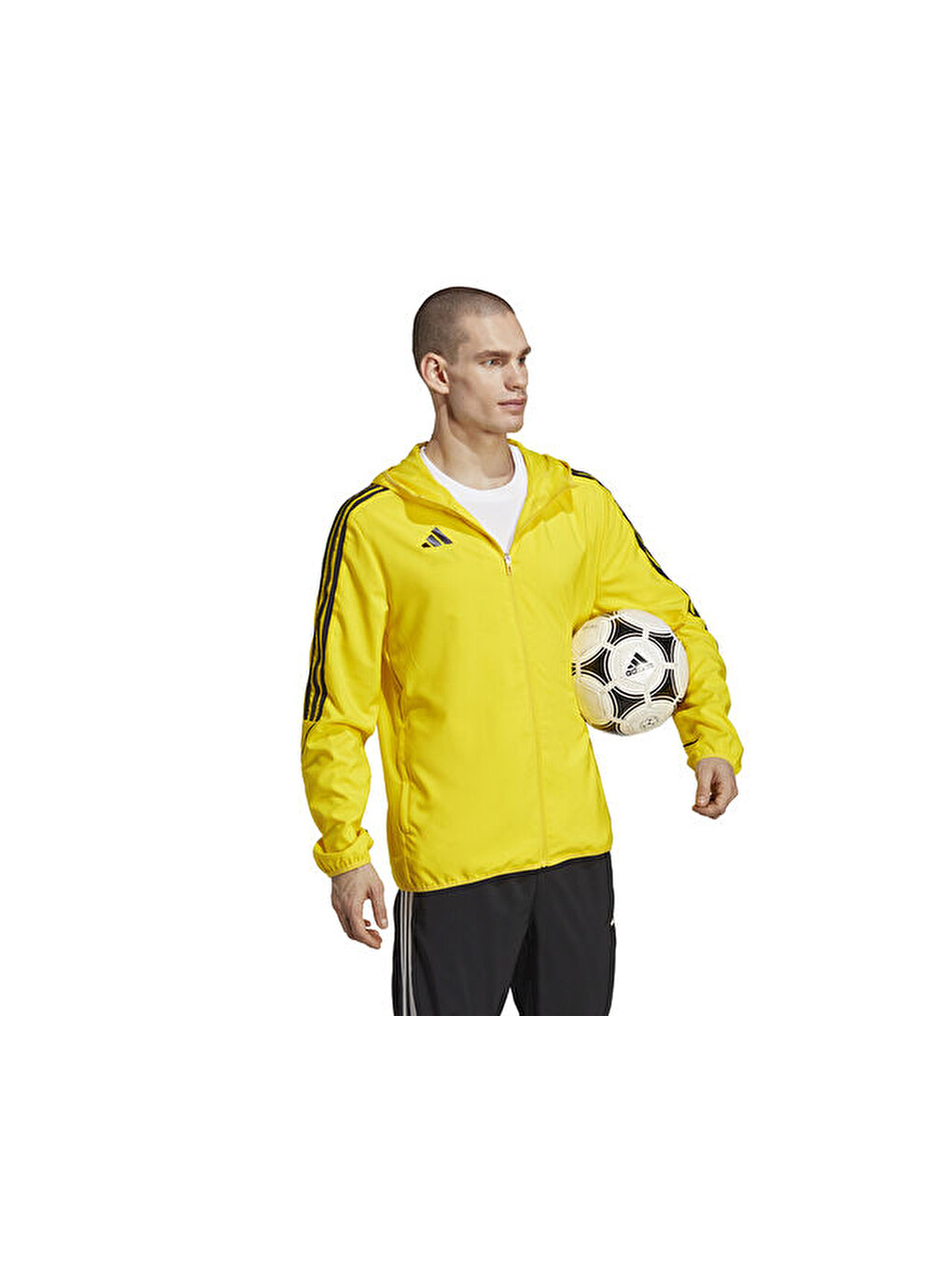 Tiro23 L Wb Erkek Futbol Antrenman Ceketi Ia1617 Sarı-2