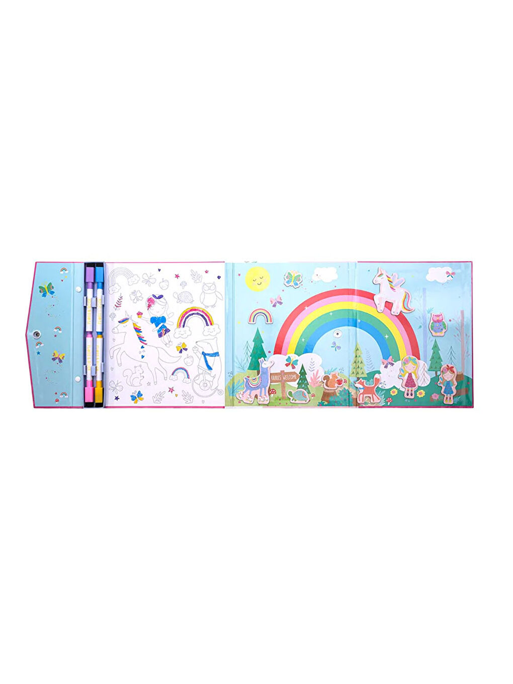Mıknatıslı Çoklu Oyun Seti Rainbow Fairy 46P6548-2