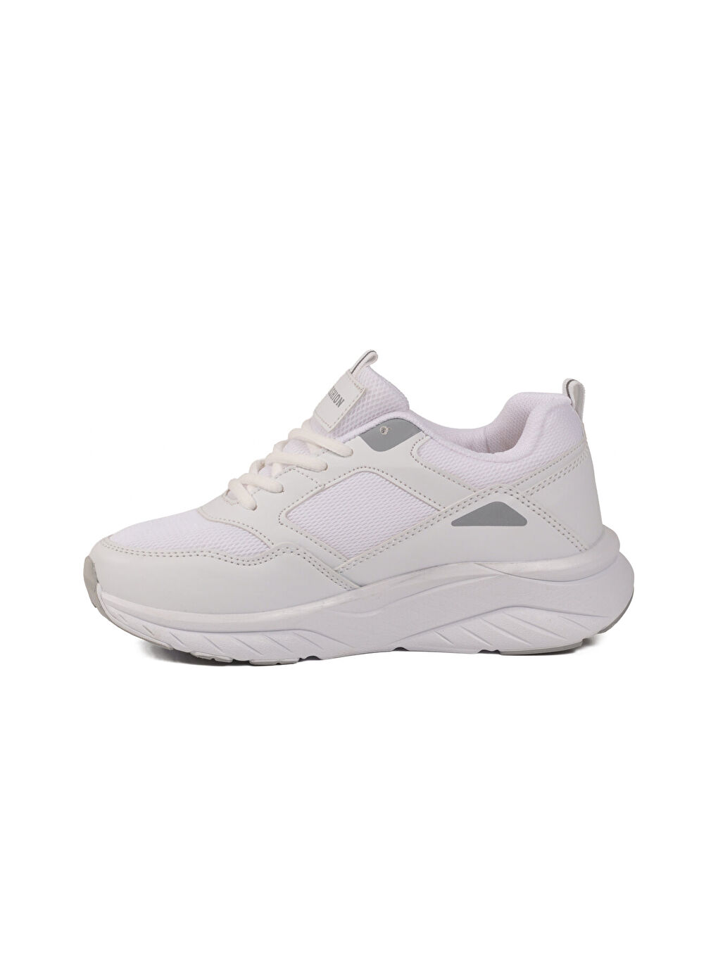Beyaz Buz Fileli Hafif Unisex Spor Ayakkabı 2105 Z-1