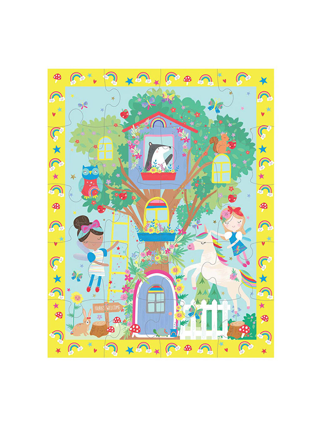 Mıknatıslı Çoklu Oyun Seti Rainbow Fairy 46P6548-3