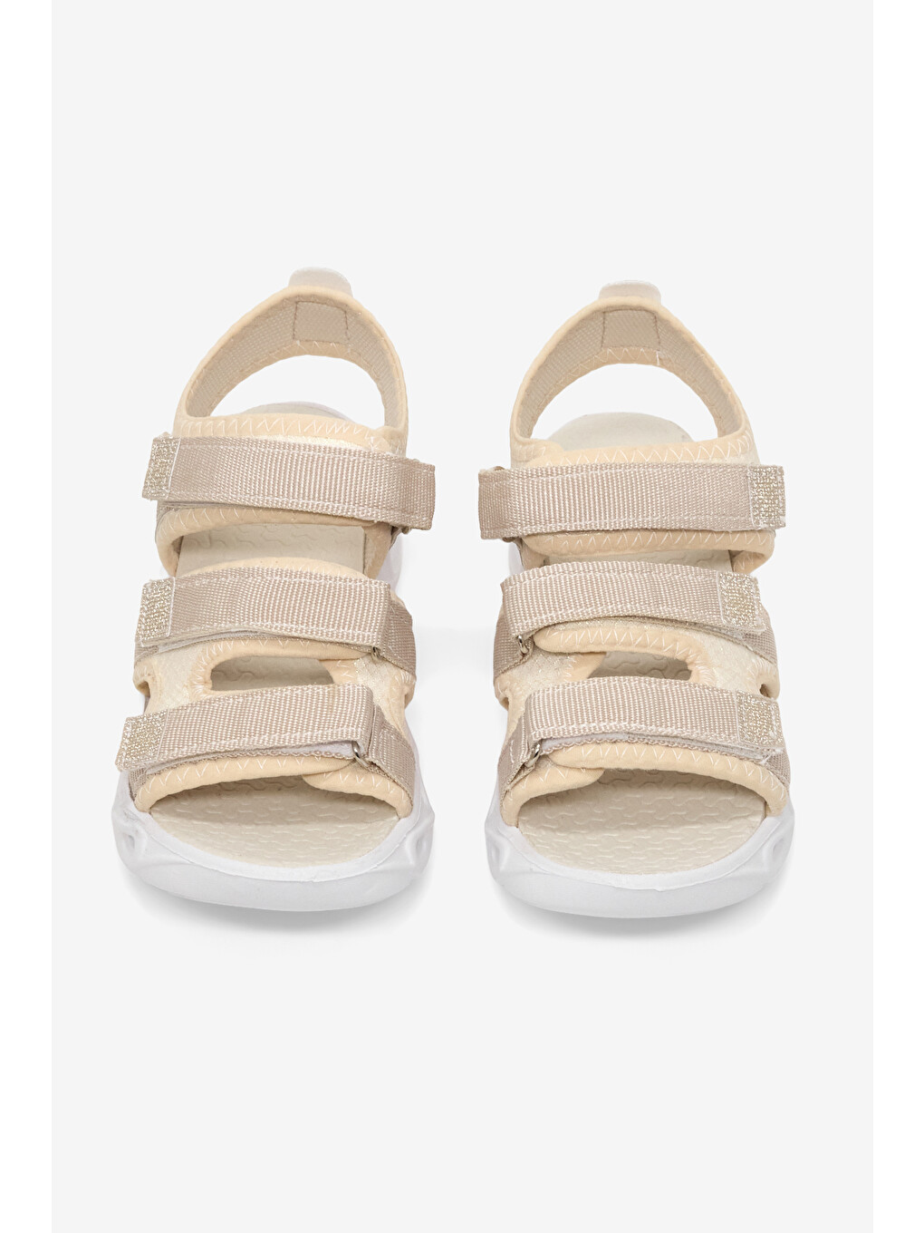 Kahverengi Çocuk Unisex Sedef Çoçuk Renkli Rahat Kalıp Sandalet-2