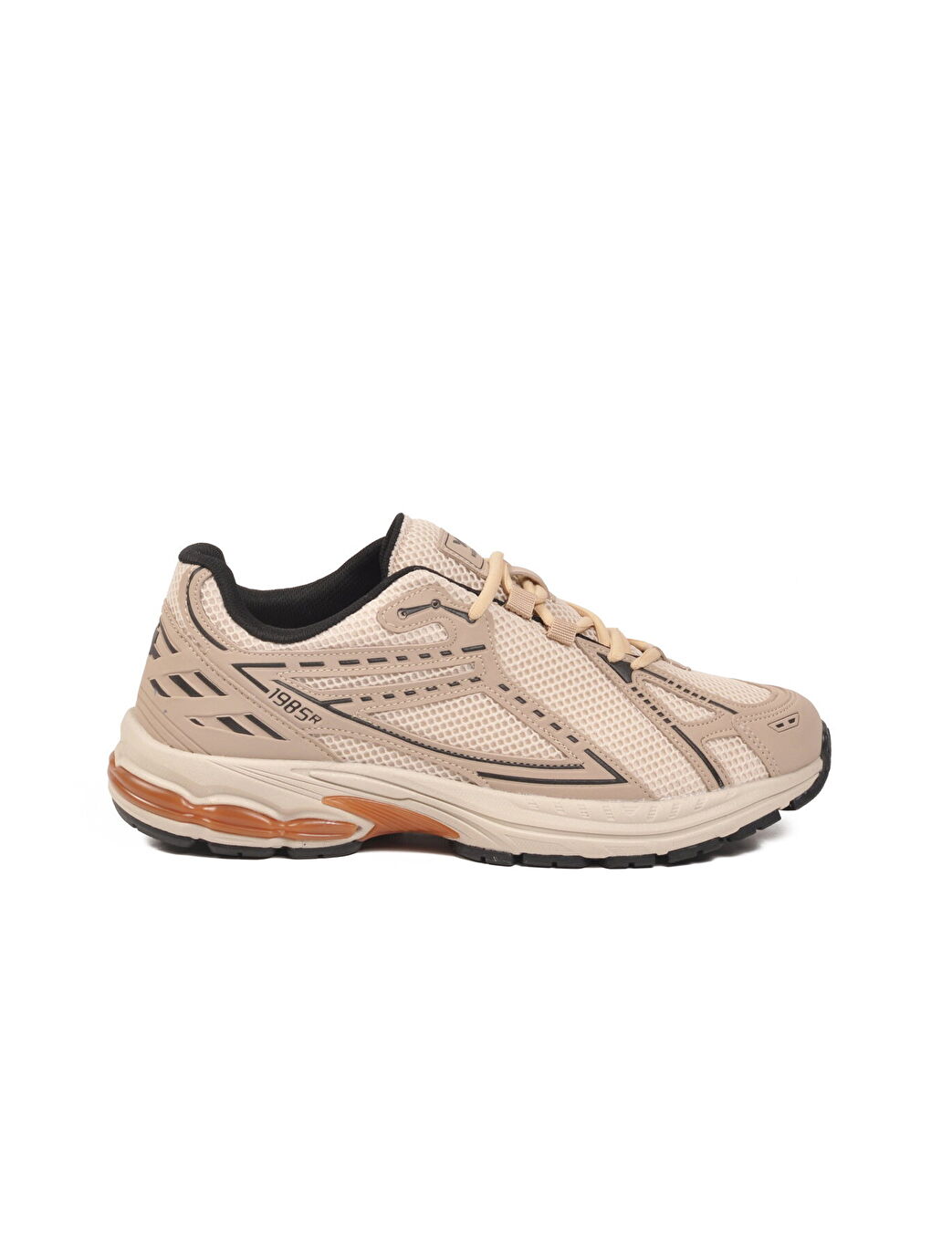 Bej Fileli Hafif Hava Alabilen Erkek Spor Ayakkabı 1505 Ruth M-1