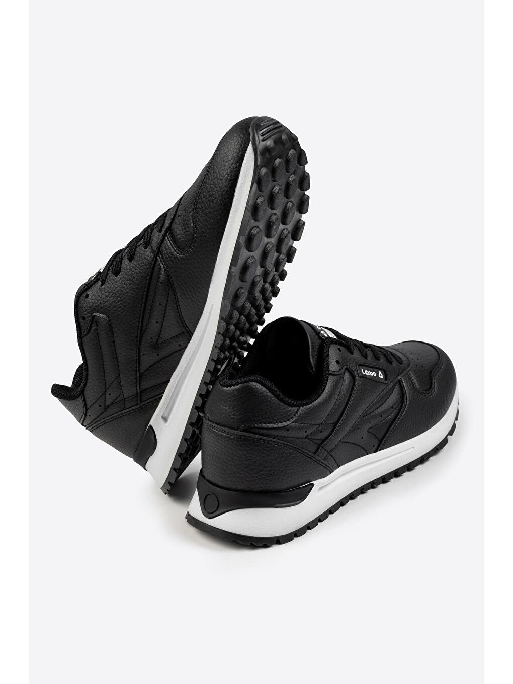 Siyah Tornado Erkek Premium Sneaker-2